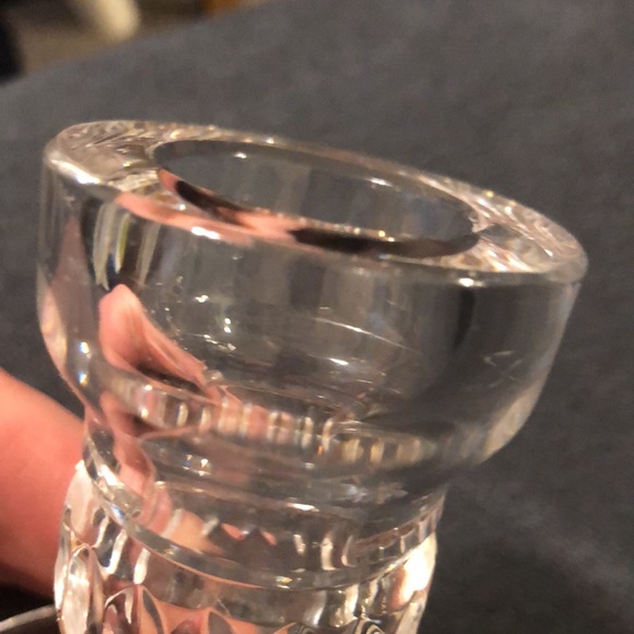 Waterford Crystal Accents Vintage Waterford Crystal Candlestick Art